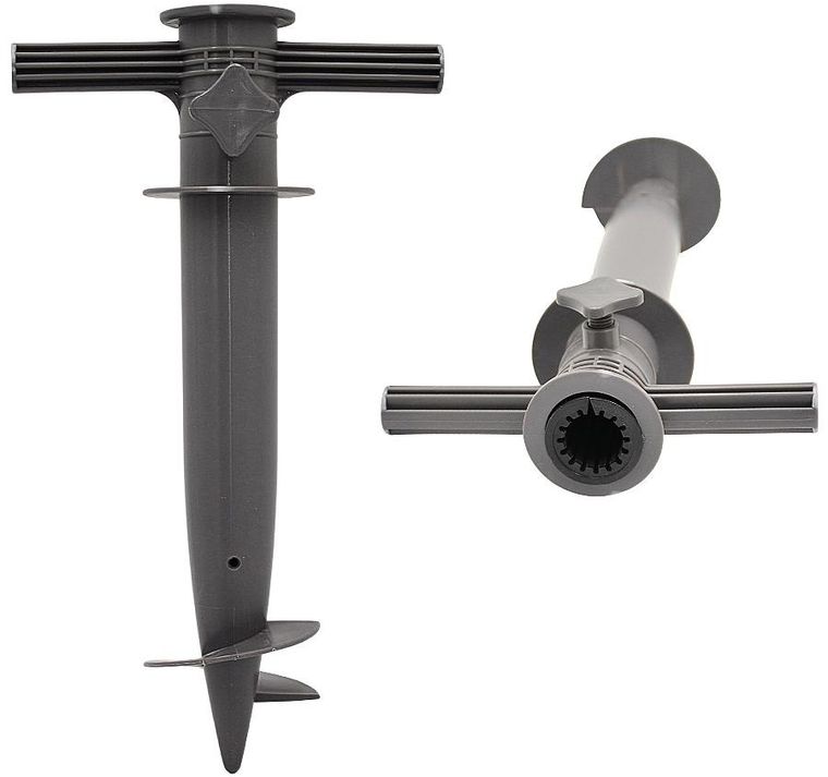 RedCliffs, baza do parasola, szara, 30-17-6 cm