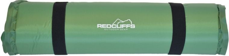 Redcliffs, mata turystyczna samopompująca, zielona, 180-50-2,5 cm