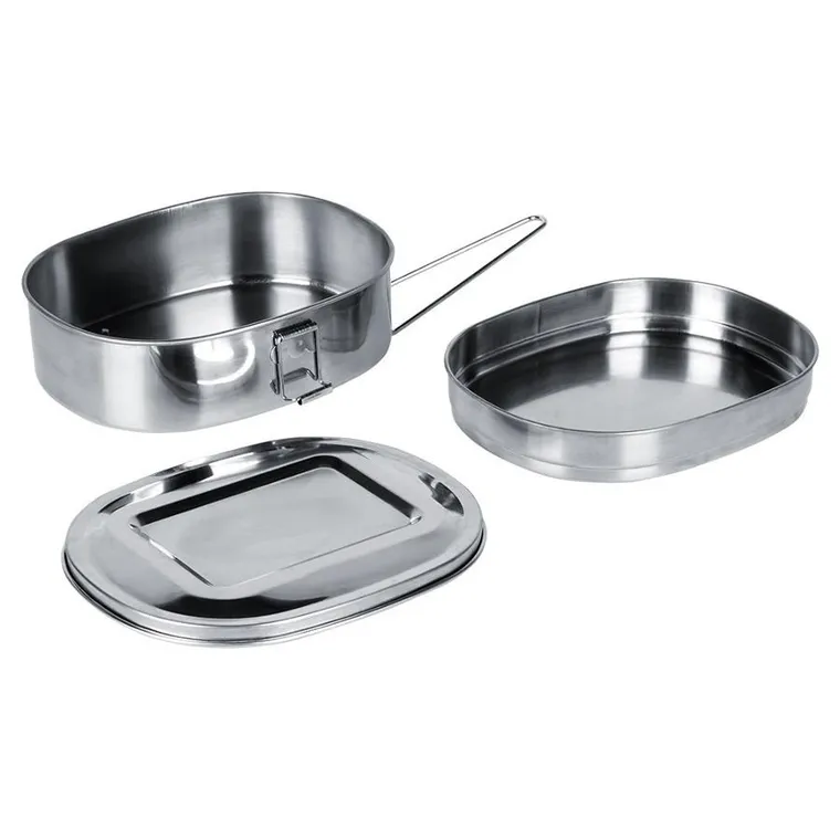 RedCliffs, menażka obiadowa stalowa, 350 / 900 ml, 2 elelemty