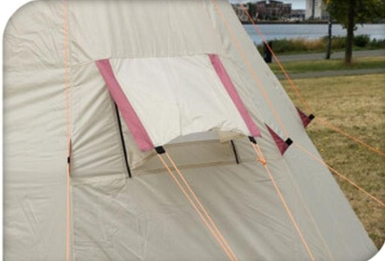 Redcliffs, namiot tipi, beżowy, 250-250-240 cm