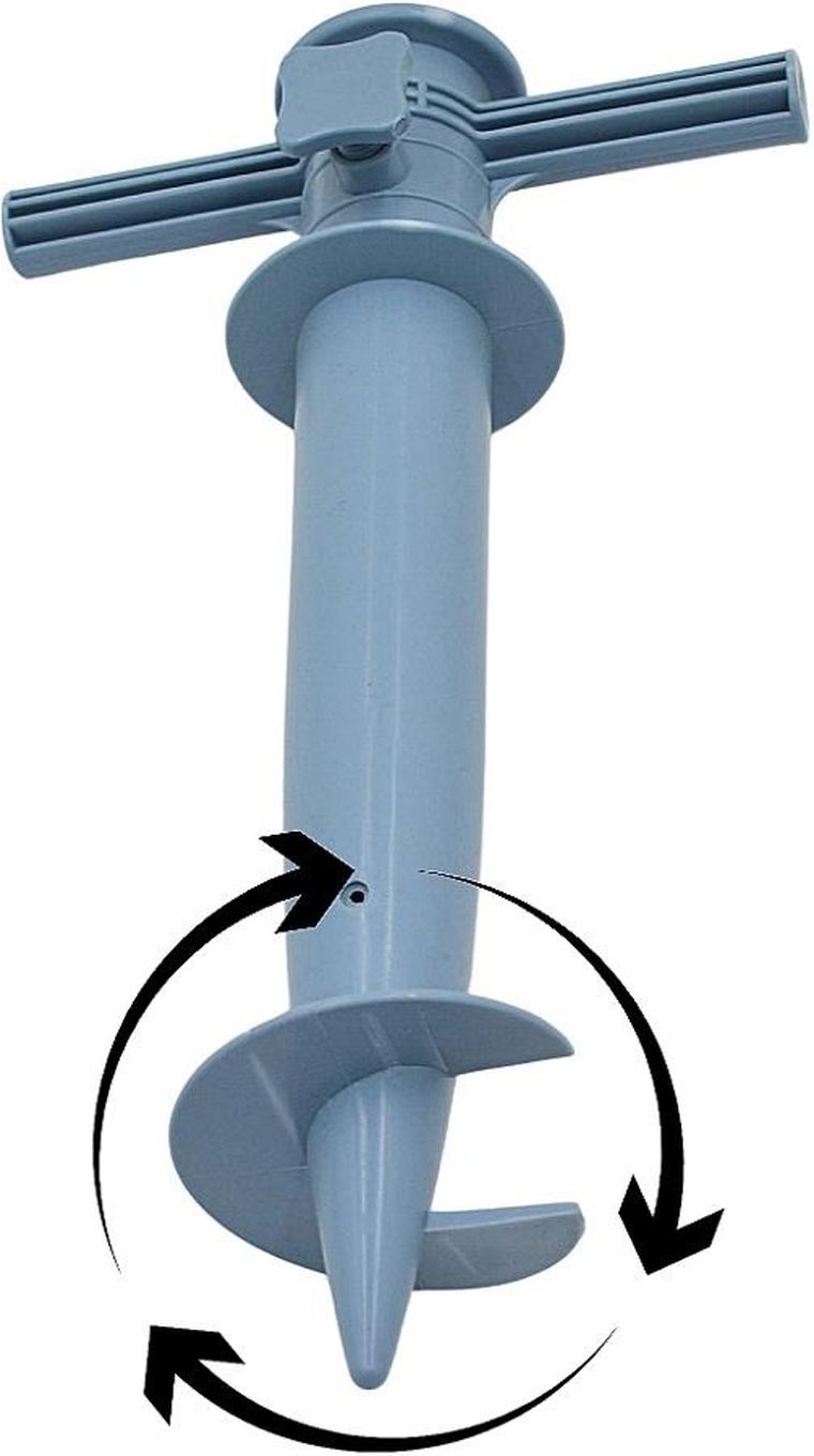 RedCliffs, podstawa, baza do parasola, niebieska, 30-17-6 cm