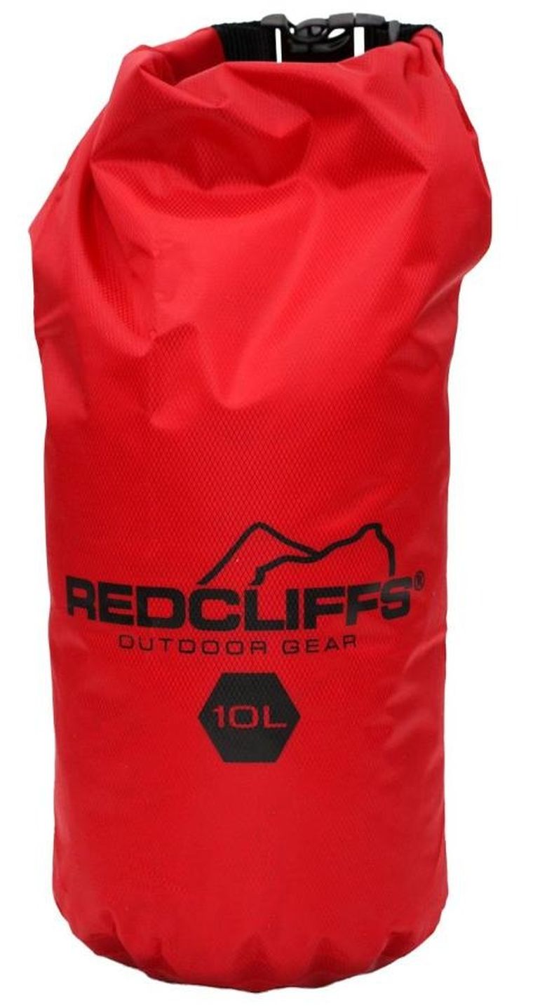 RedCliffs, torba, worek wodoszczelny, czerwony, 10l