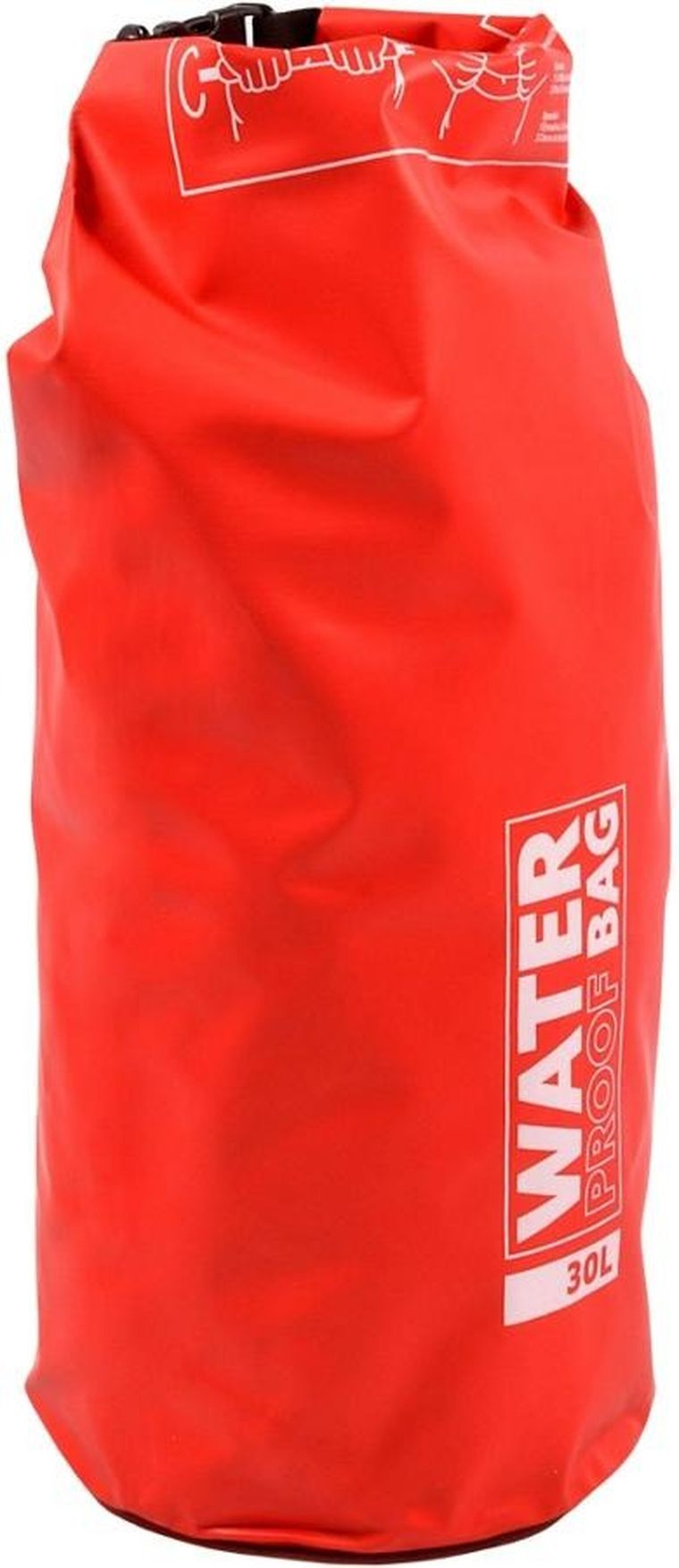 Redcliffs, worek wodoszczelny, czerwony, 30l