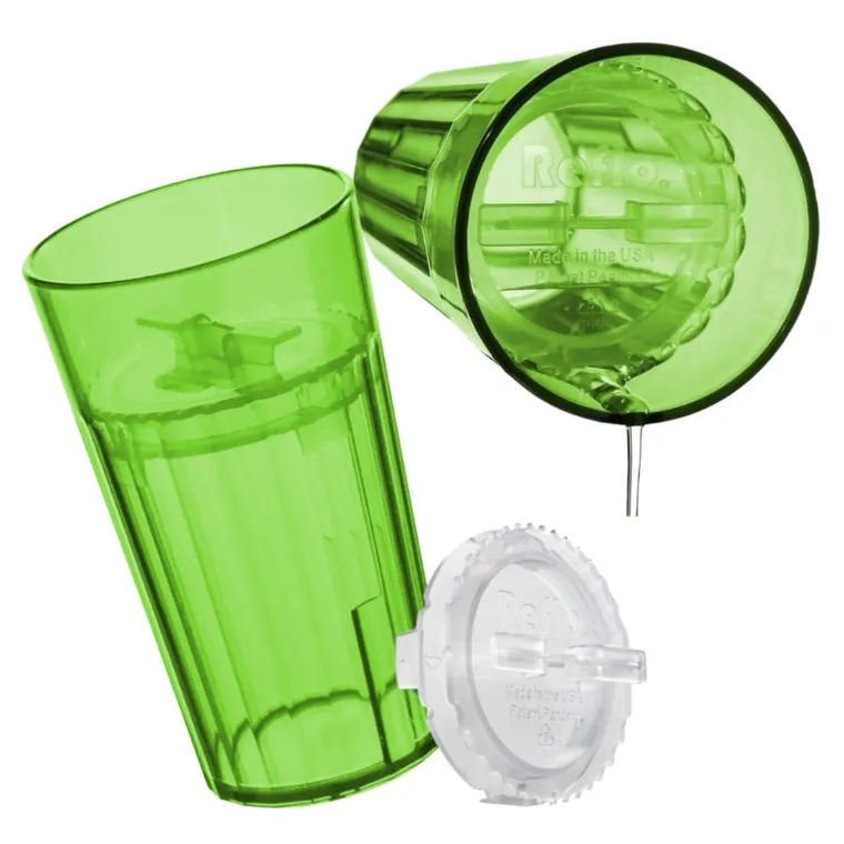 Reflo, kubek do nauki picia, zielony, 280 ml
