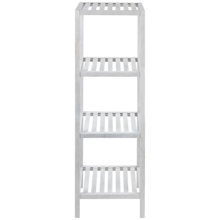 Regał łazienkowy, Norway white, 4 poziomy