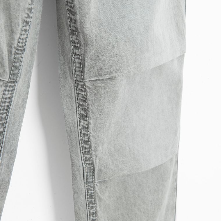 Regulowane szare jeansy o kroju jogger Cool Club