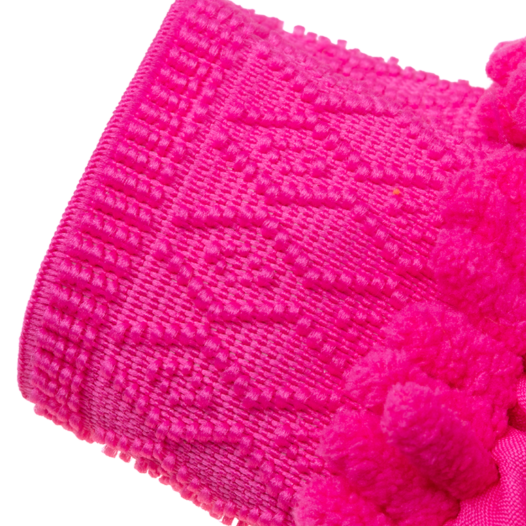 Rękawica z mikrofibry do mycia samochodu, ciemnoróżowa