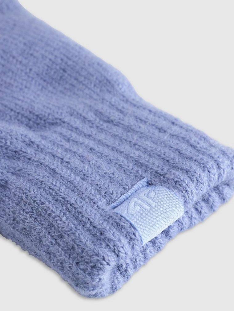 Rękawiczki damskie, niebieskie, 4F