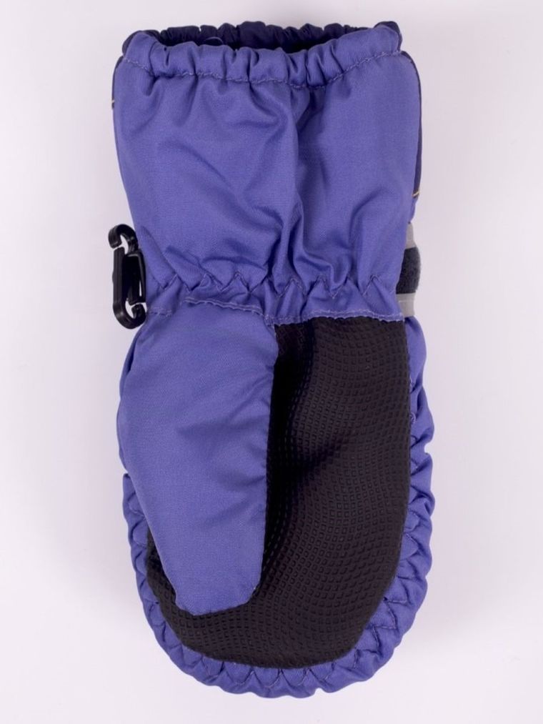 Rękawiczki narciarskie dziecięce, fioletowe, Yoclub