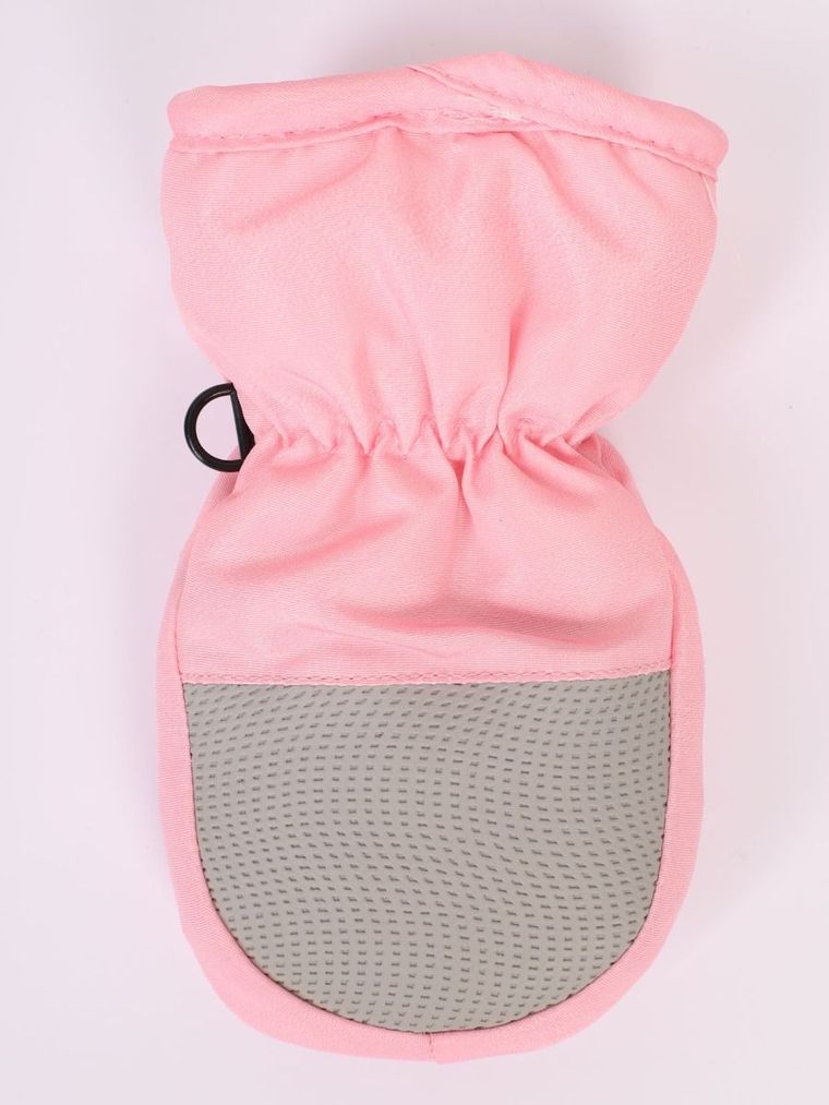 Rękawiczki narciarskie dziewczęce, różowe, Yoclub