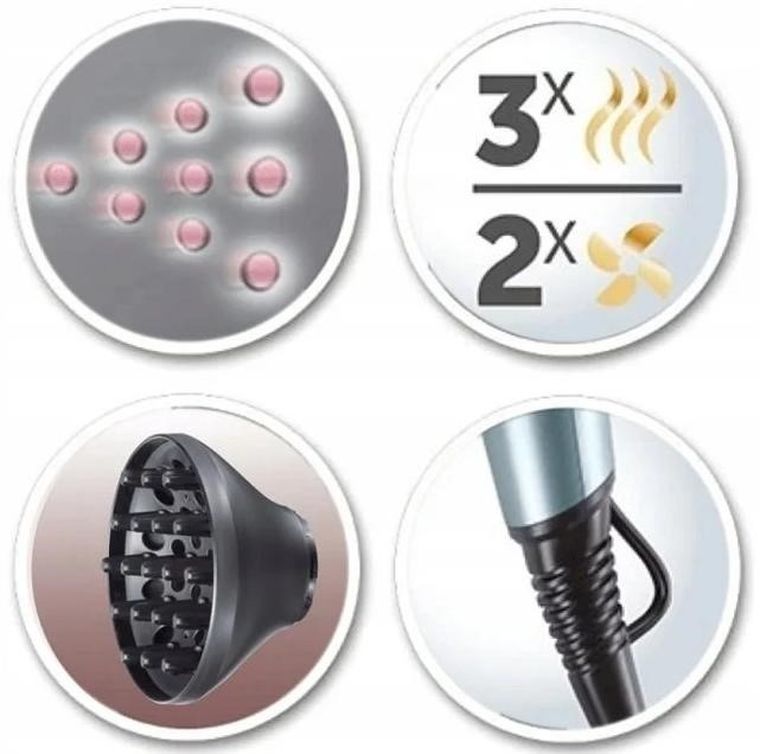 Remington, suszarka do włosów, D3190S