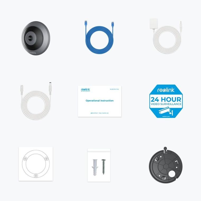 Reolink, kamera IP do monitoringu, Fisheye Series W520