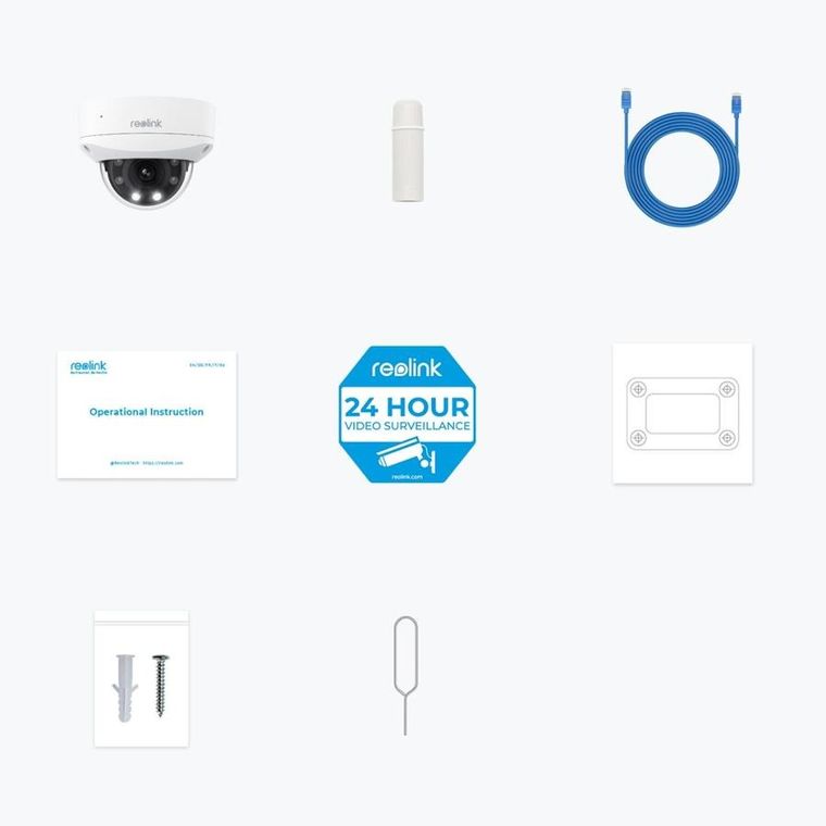 Reolink, kamera IP do monitoringu, P437 8MP PoE