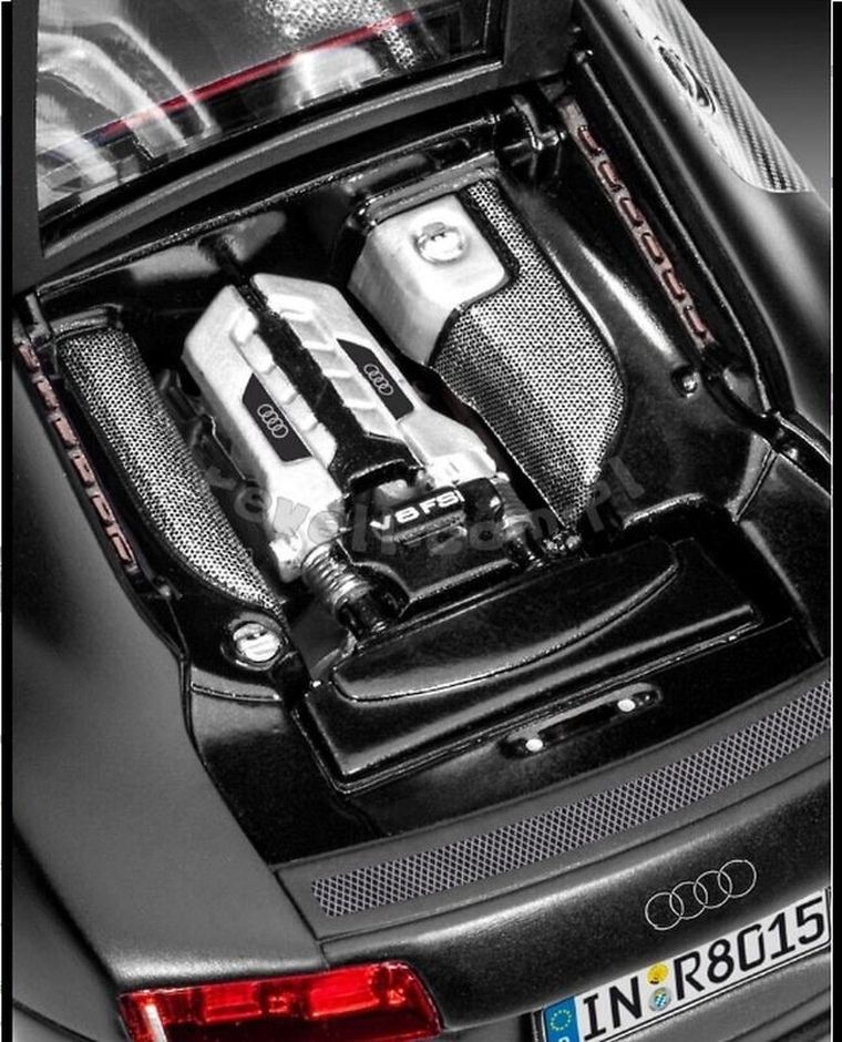 Revell, Audi R8, model do sklejania, zestaw, 1:24