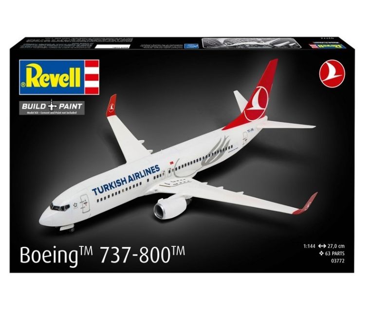 Revell, Boeing 737-800 Turkish Airlines, model do sklejania