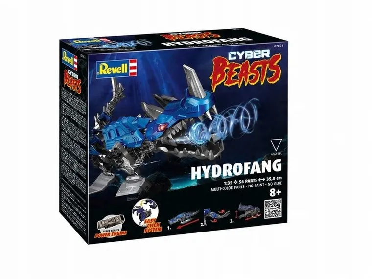 Revell, CyberBeast, HydroFang, model do składania