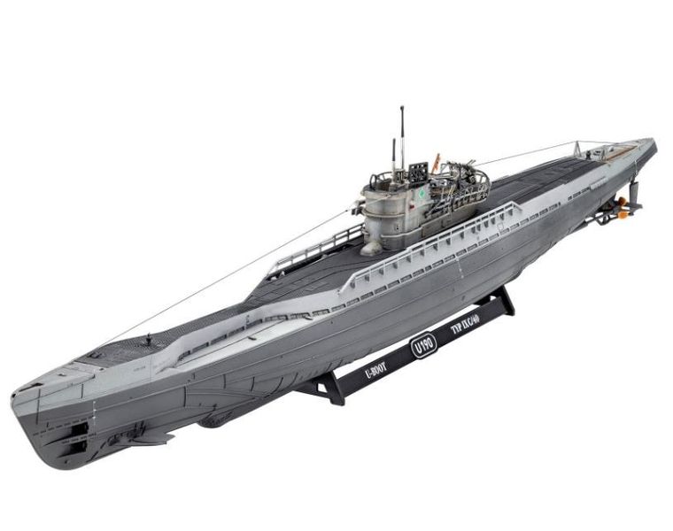 Revell, German Submarine T.IX C/40, model do składania, 1:144