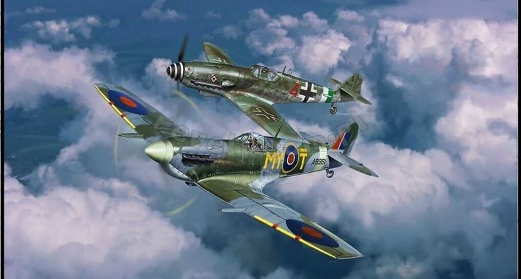 Revell, Messerschmitt Bf109G-10, model do sklejania, 1:72