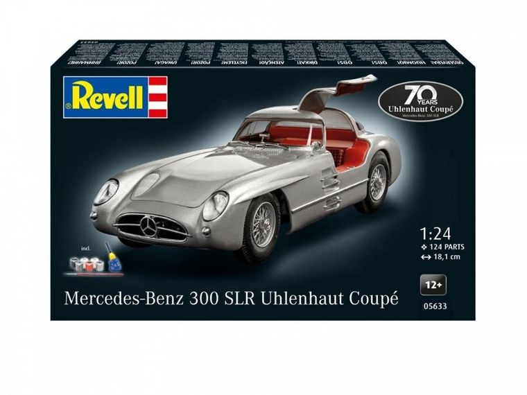 Revell, Model Set, Mercedes-Benz 300 SLR, 70th Anniversary, model do sklejania