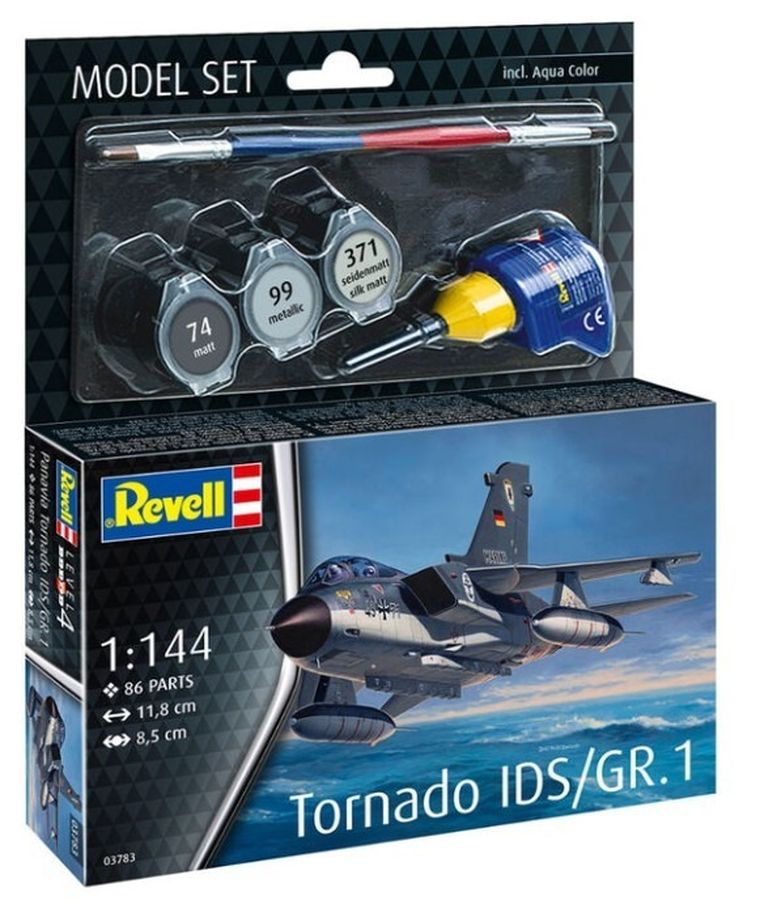 Revell, Model Set, Panavia Tornado IDS/GR.1, model do sklejania z farbami