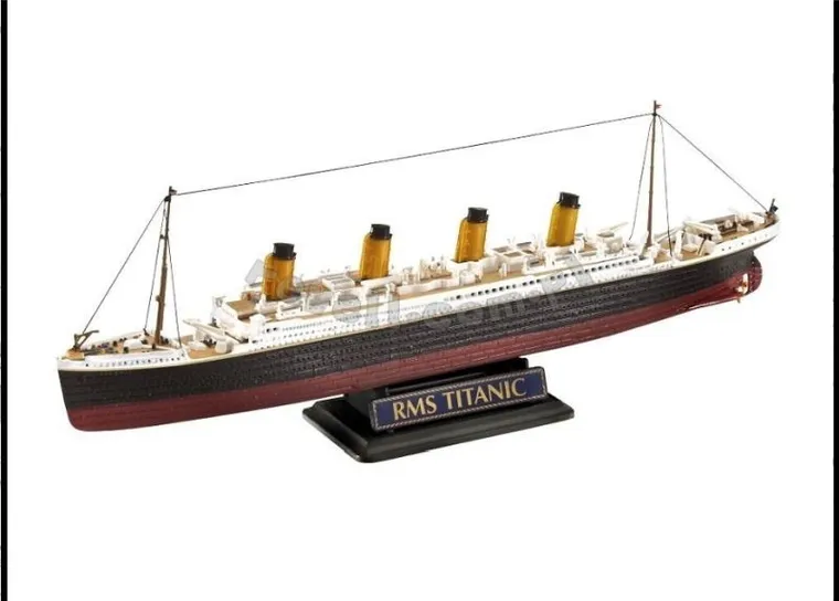 Revell, RMS Titanic, model do sklejania, zestaw, 1:700, 1:1200