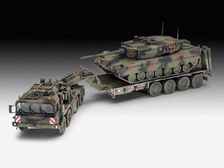 Revell, SLT 50-3 Elefant + Leopard 2A4, model do sklejania, 2 szt.