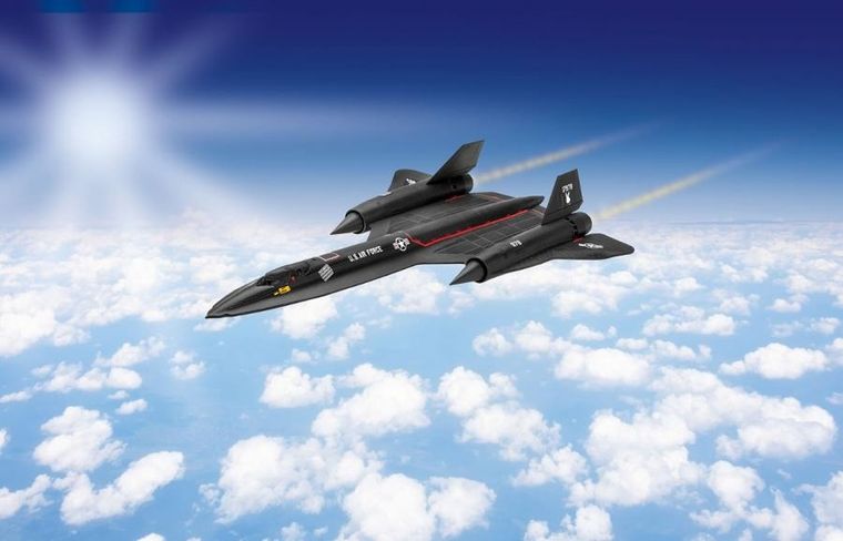 Revell, SR-71 Blackbird Easy-Click, model do sklejania, 1:110
