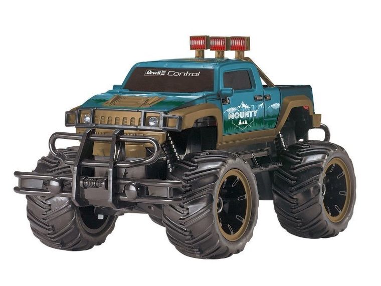 Revell, Truck Mounty, pojazd zdalnie sterowany, 1:16