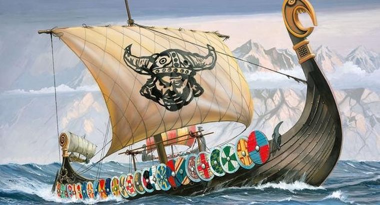 Revell, Viking Ship, model do sklejania, 05403
