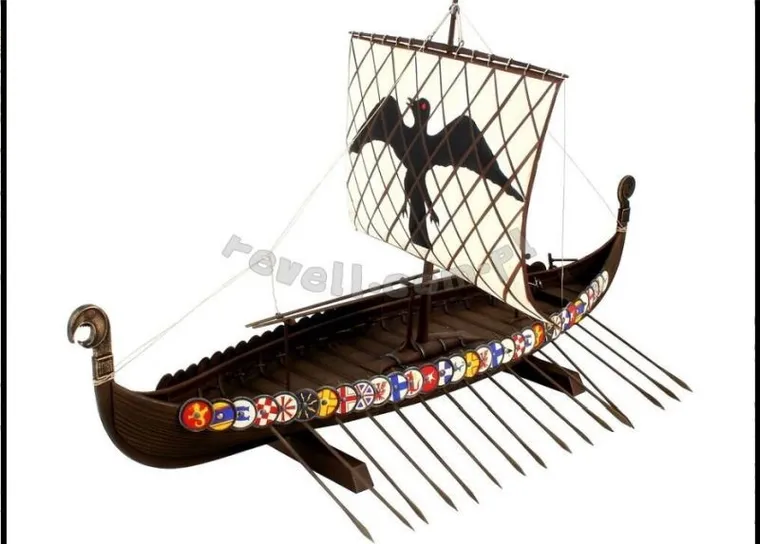 Revell, Viking ship, model statku do sklejania, 1:50