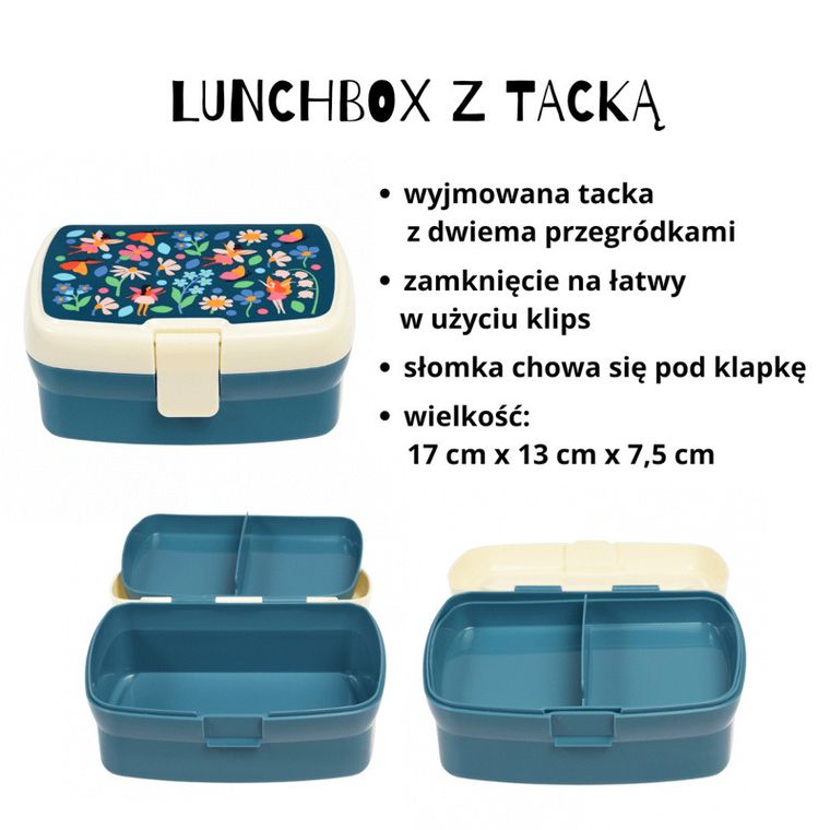 Rex London, Wróżki, lunchbox i bidon, zestaw