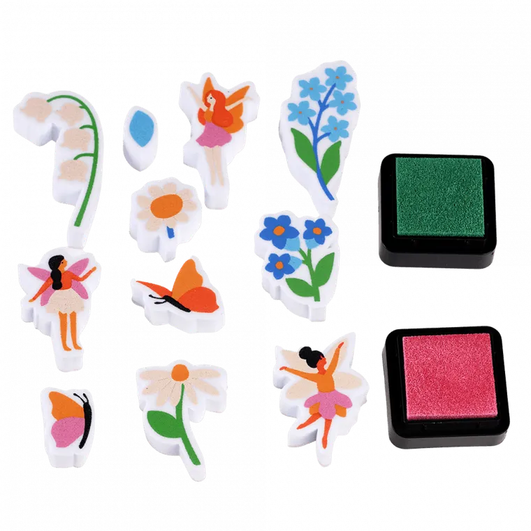 Rex London, Wróżki, stempelki dla dzieci, 11 szt.