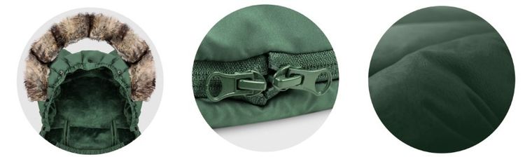 Ricokids, Elmi, śpiworek do wózka, 4w1, khaki