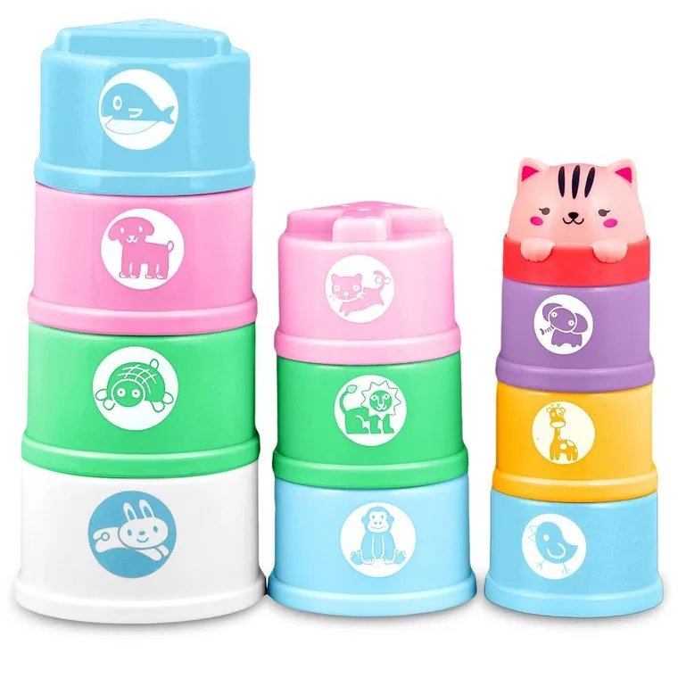 Ricokids, kubeczki do kąpieli, piramidka