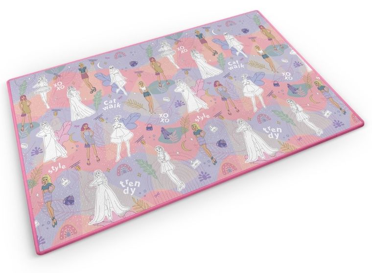 Ricokids, mata piankowa do kolorowania, 200-120-0,3 cm