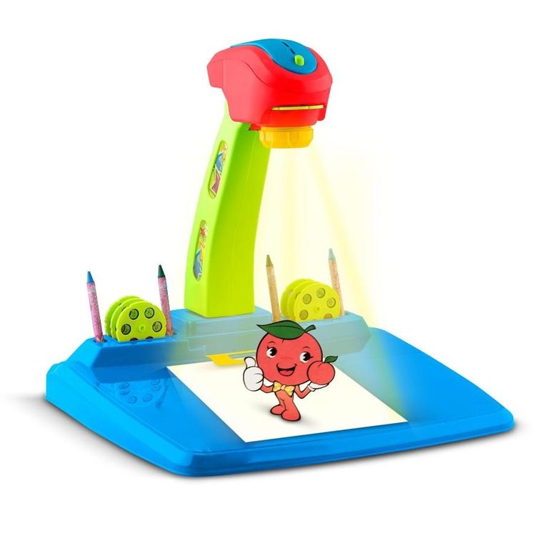 Ricokids, projektor do nauki rysowania, niebieski