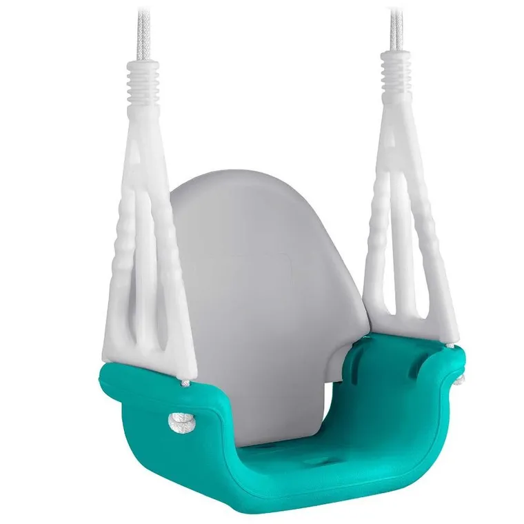 Ricokids, Słonik, huśtawka kubełkowa 3w1, turkusowa