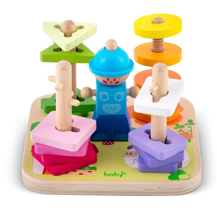 Ricokids, Sorter - układanka, klocki drewniane