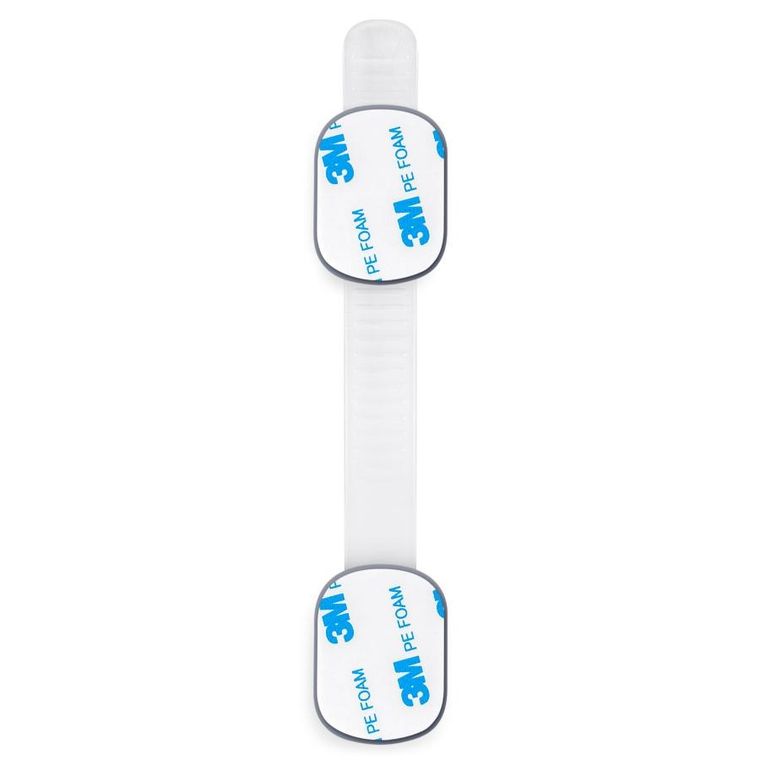 Ricokids, zabezpieczenie otwierania szafek, szare, 6 szt.