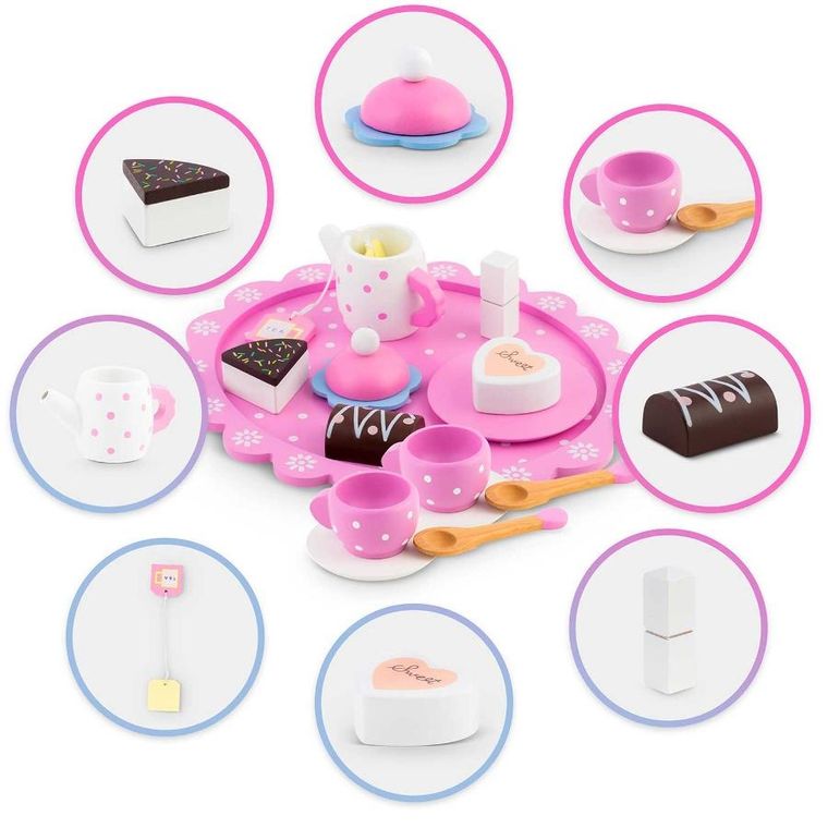 Ricokids, Zestaw do herbaty, zabawka drewniana