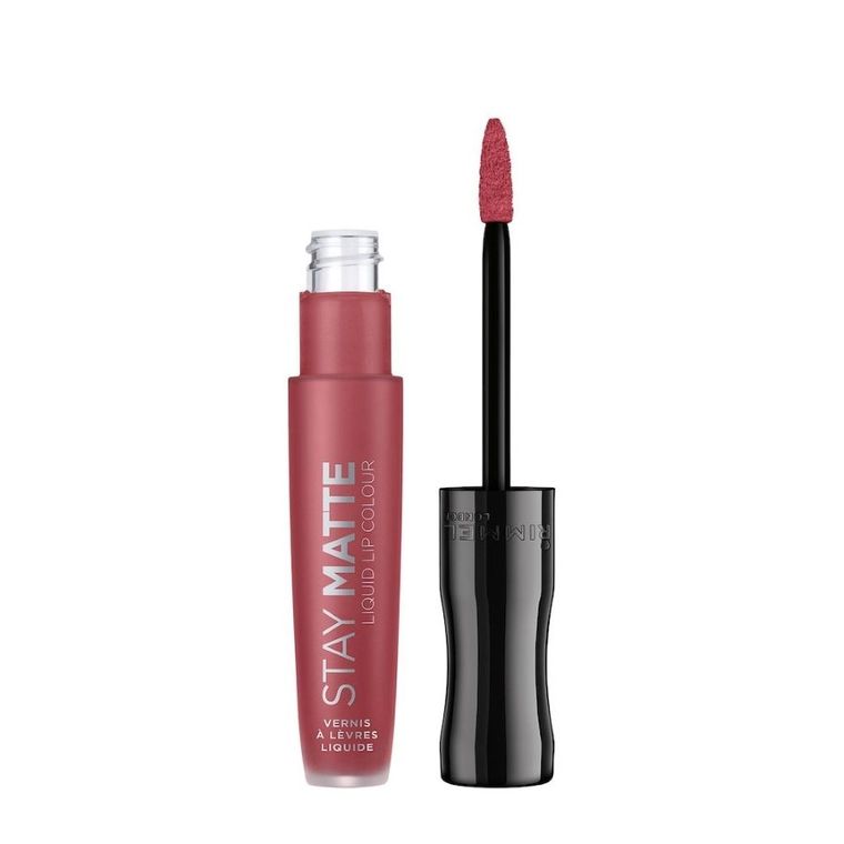 Rimmel, Stay Matte, matowa pomadka w płynie nr 200, Pink Blink, 5.5 ml