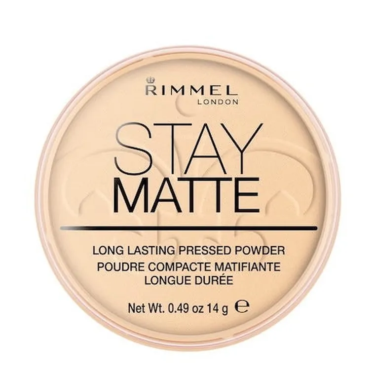 Rimmel, Stay Matte, puder prasowany, 1 Transparent, 14 g