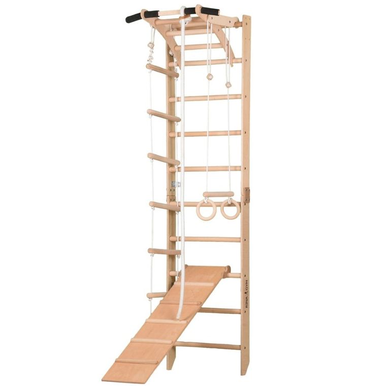 Rinagym, drabinka gimnastyczna, SPR A+slide, naturalny