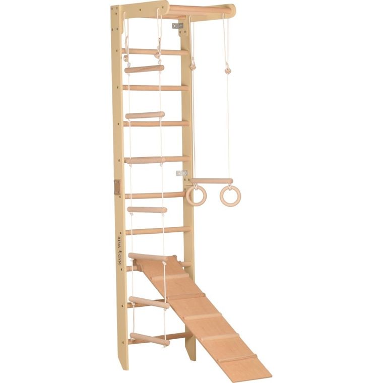 Rinagym, drabinka gimnastyczna, SPR B+slide, naturalny