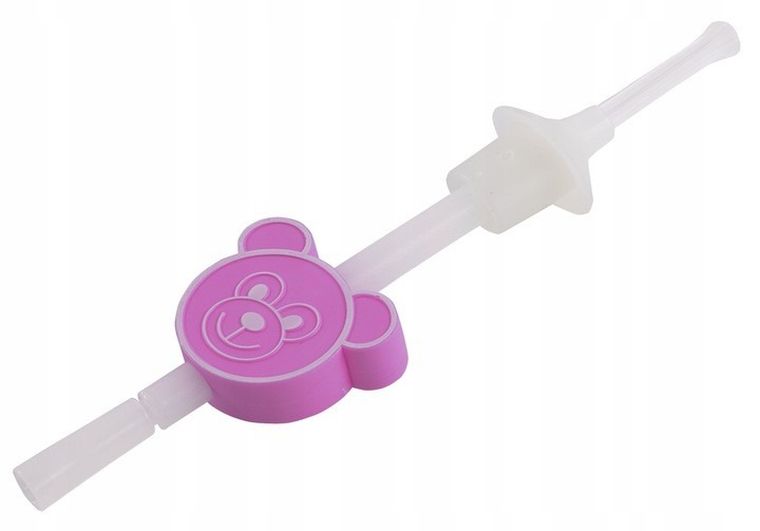 Riocath, kateter rektalny dla niemowląt na kolki, różowy