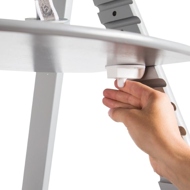 Roba, Sit Up Click, krzesełko do karmienia, szare