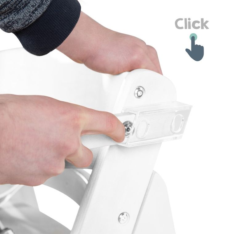 Roba, Sit Up Fun, krzesełko do karmienia, białe