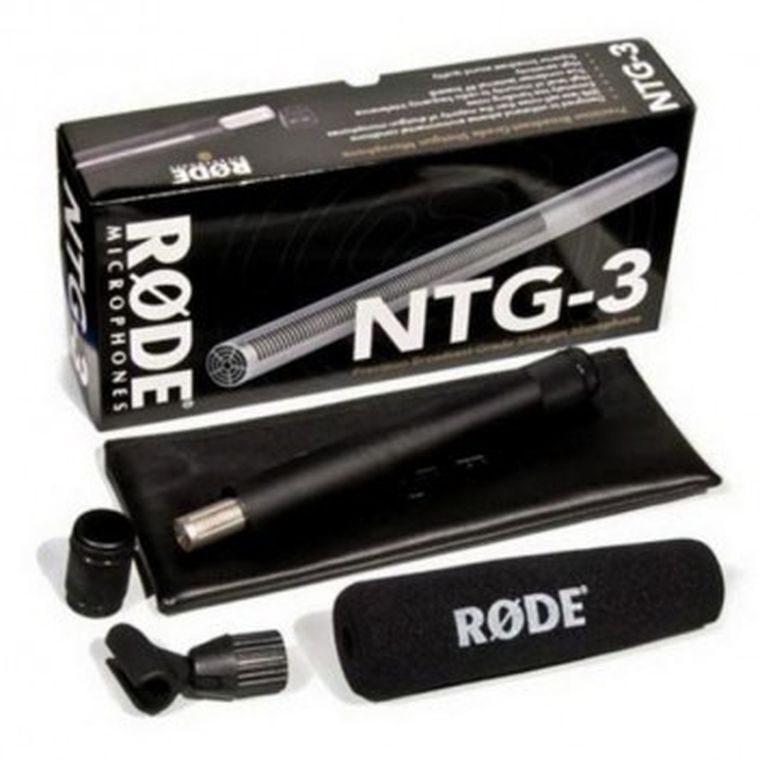 Rode, NTG3B, Shotgun, mikrofon, czarny