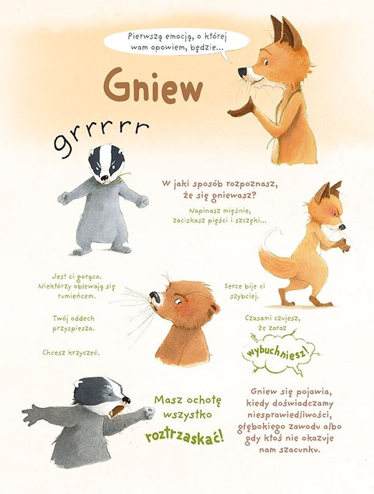 Rodzina Borsuków i Lisów przedstawia. Tom 1. Emocje