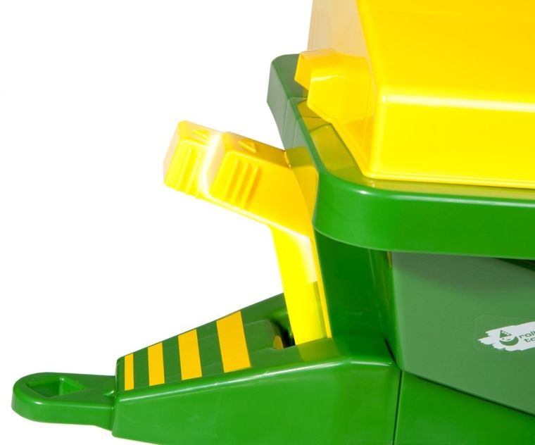 Rolly Toys, John Deere, przyczepa Rolly Streumax piaskarka, 125111